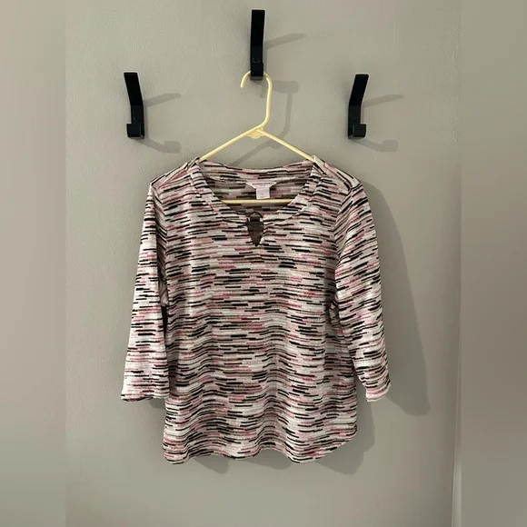 Knit Blouse Petite Large Excellent Condition - Picture 3 of 5